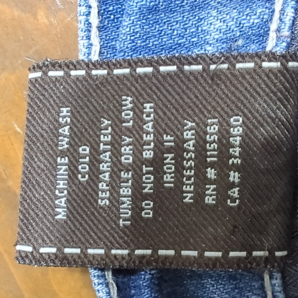 7 For All Mankind Y2K Low Rise Long - Picture 9 of 10